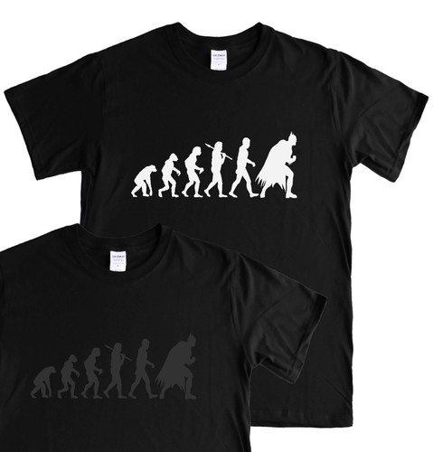 Shirt batman evolution - t-shirt,