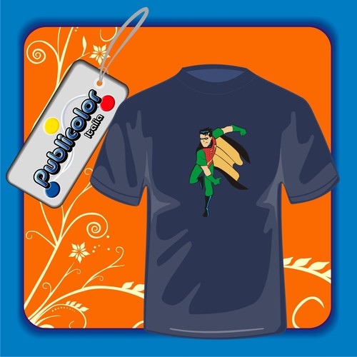 Shirt batman robin by - t,