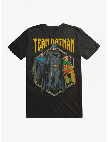 Shirt nera comics batman - nera,
