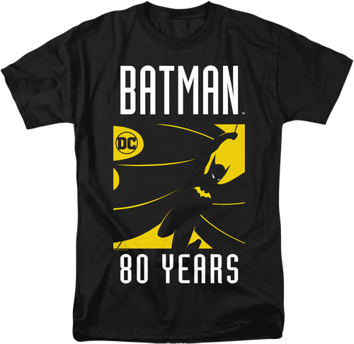 Shirt comics batman nera - dc,