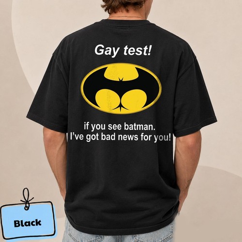 Maglietta batman gay test - maglietta,