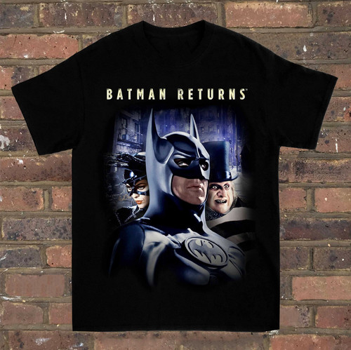 Shirt batman returns - returns, cotone