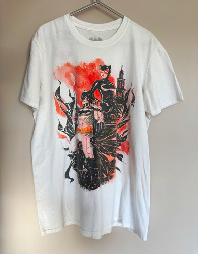 Shirt batman catwoman logo - batman,